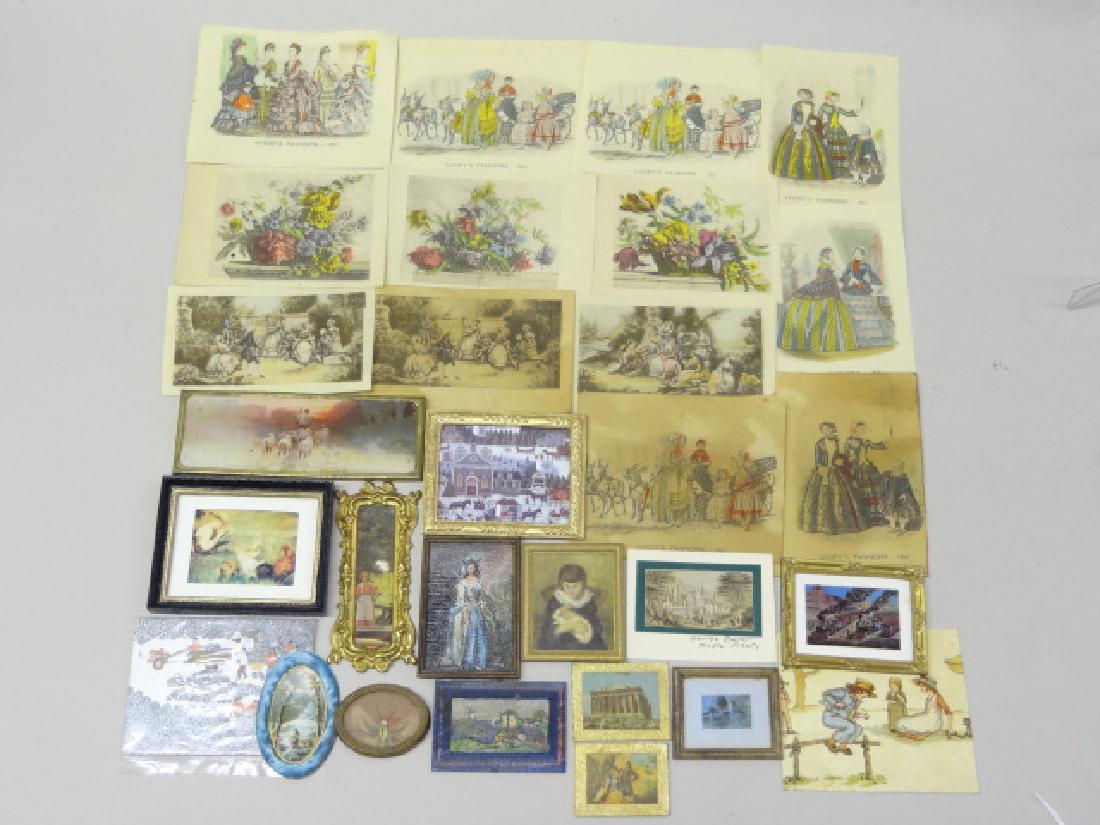 Dollhouse Miniature Paintings and Prints (1 of 1)