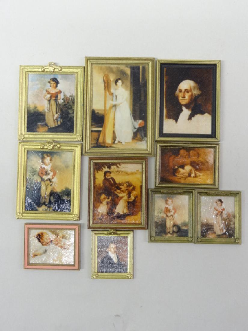 Dollhouse Miniature Barbra Krupick Painting (1 of 1)