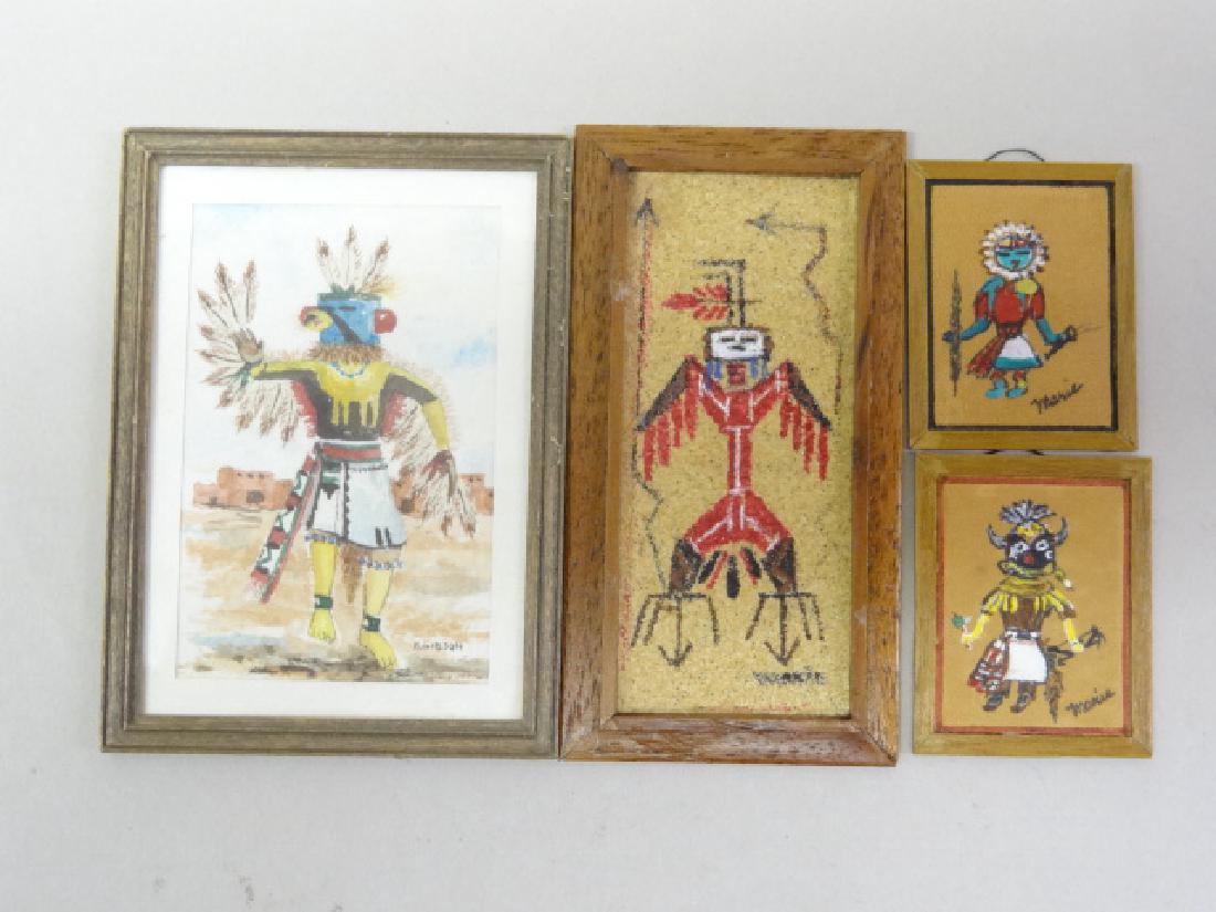 Dollhouse Miniature Indian Paintings (1 of 1)