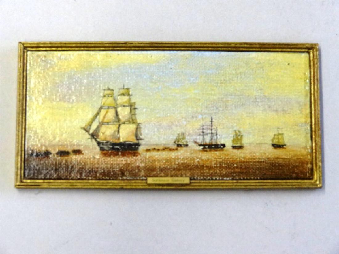 George Schlosser Miniature Nautical Painting (1 of 1)