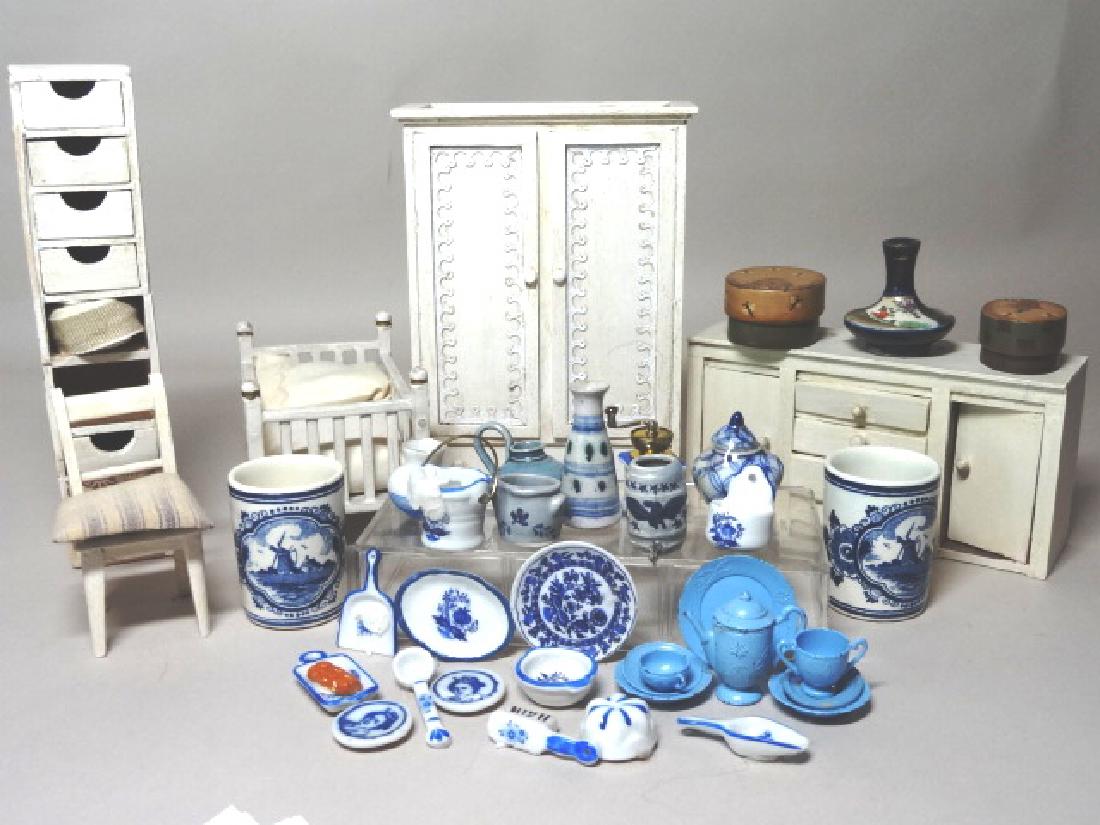 Dollhouse Miniature Renee Wilson Painted Commercial (1 of 1)