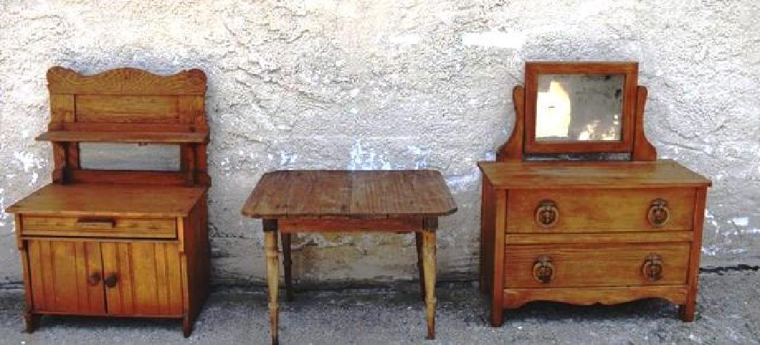 Doll Size Doll Type Sideboard, Table, Dresser (1 of 4)