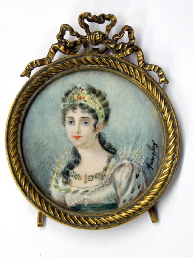Miniature Portrait   Empress Josephine (1 of 4)