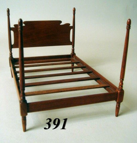 Poster Bed Hank Miller: Hank Miller, Four Poster Bed w/Slats 4 1/2 x 6 3/4 x 3/4"