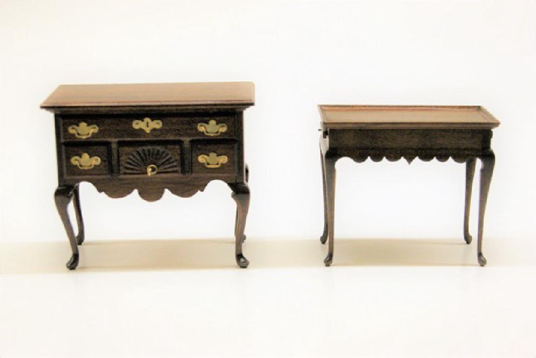 R.L. Gutheil Miniature Dollhouse Chippendale Dresser & (1 of 4)