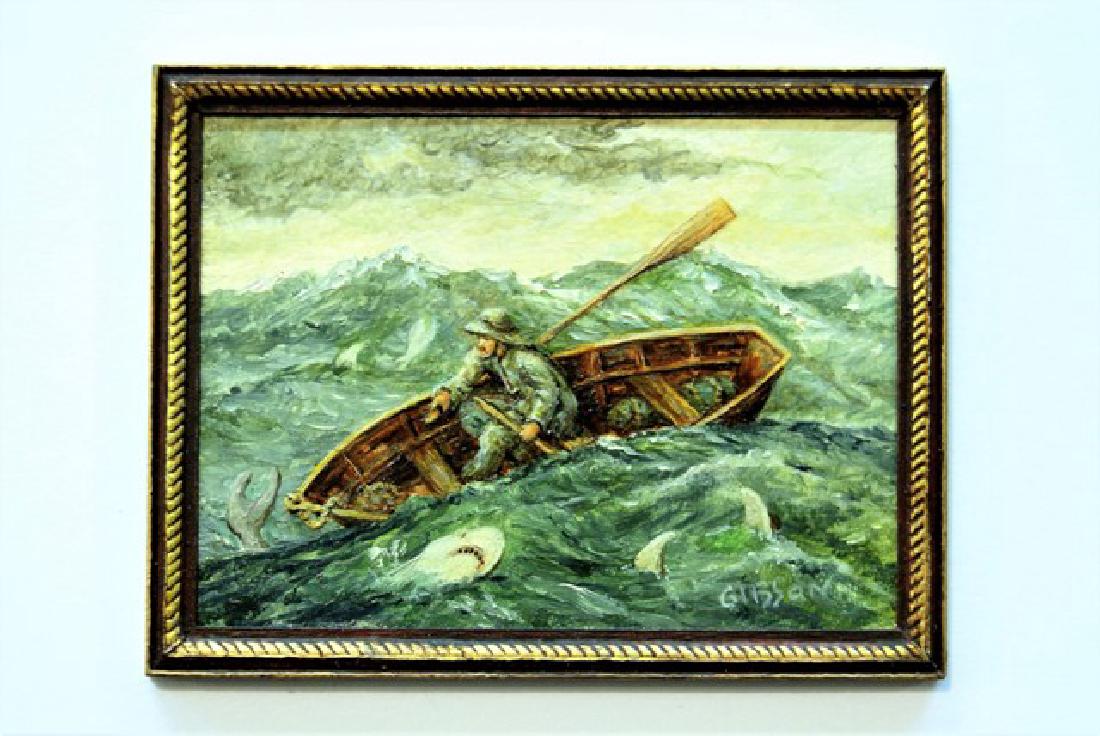 Gibson Dollhouse Winslow Homer Style Painting (1 of 2)