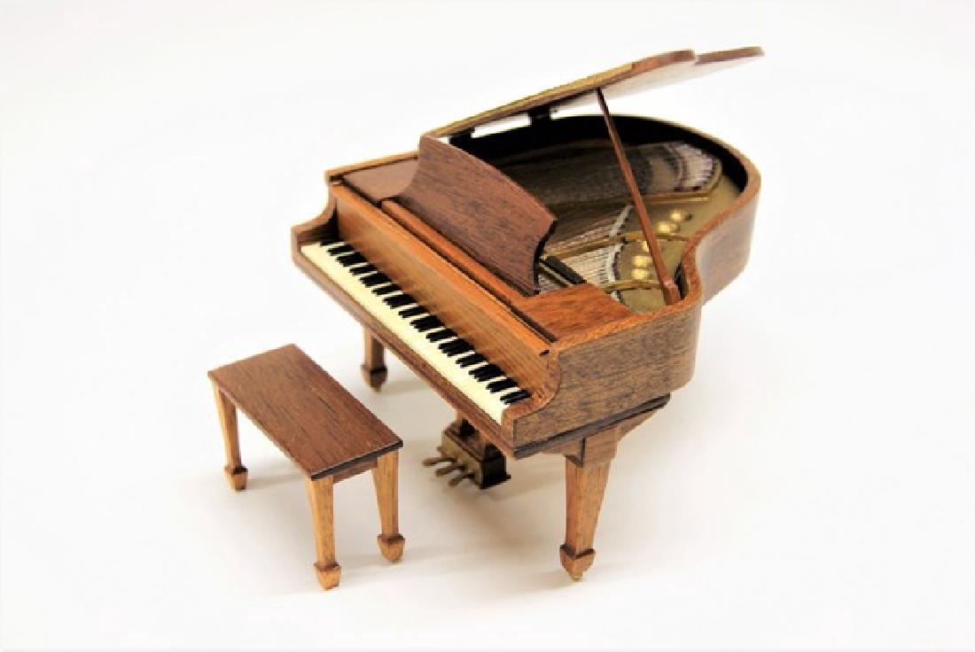 R. Partelow Dollhouse Grand Piano & Bench (1 of 5)