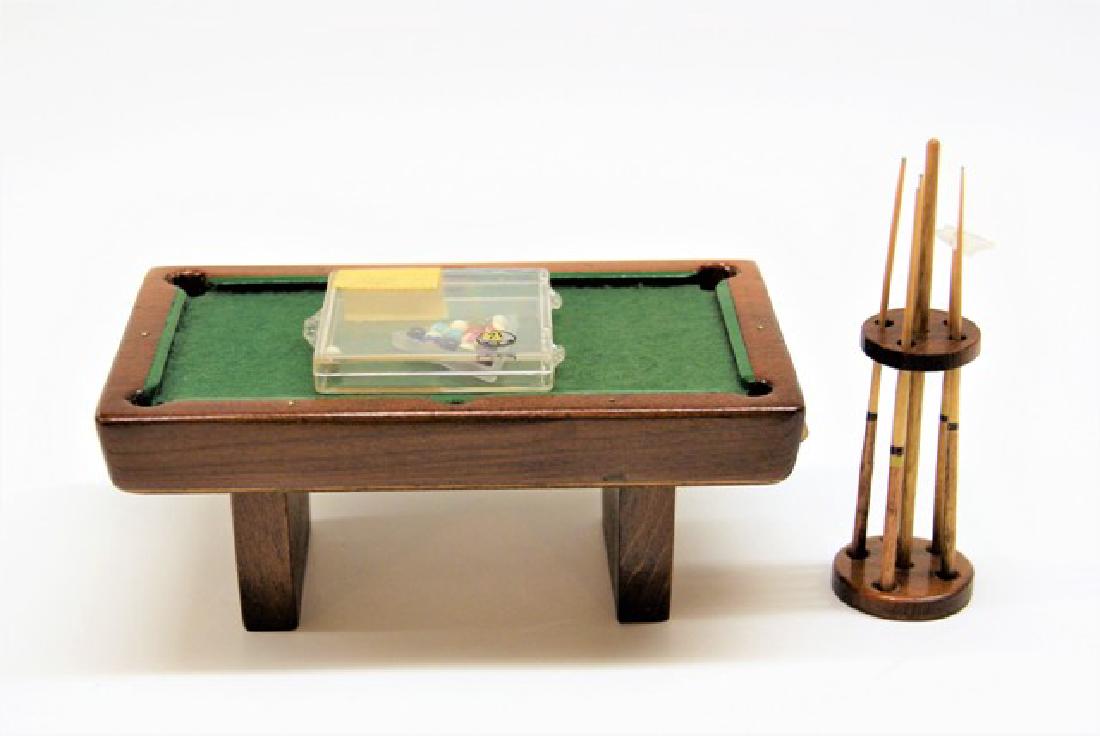 dollhouse pool table