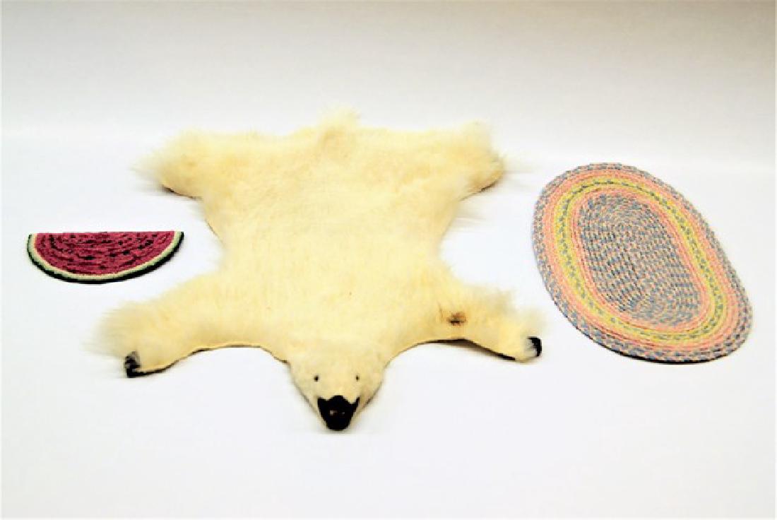Polar Bear Rug & Other Dollhouse Miniatures (1 of 6)