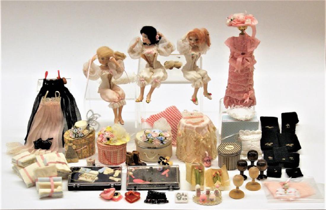 Three Oleta Hulen Lady's Lounge Dolls & Accessories (1 of 6)