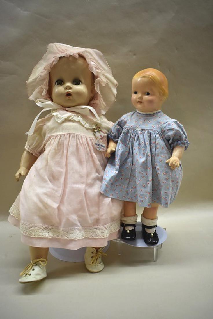 Two Composition Dolls, One Horsman (1 of 3)