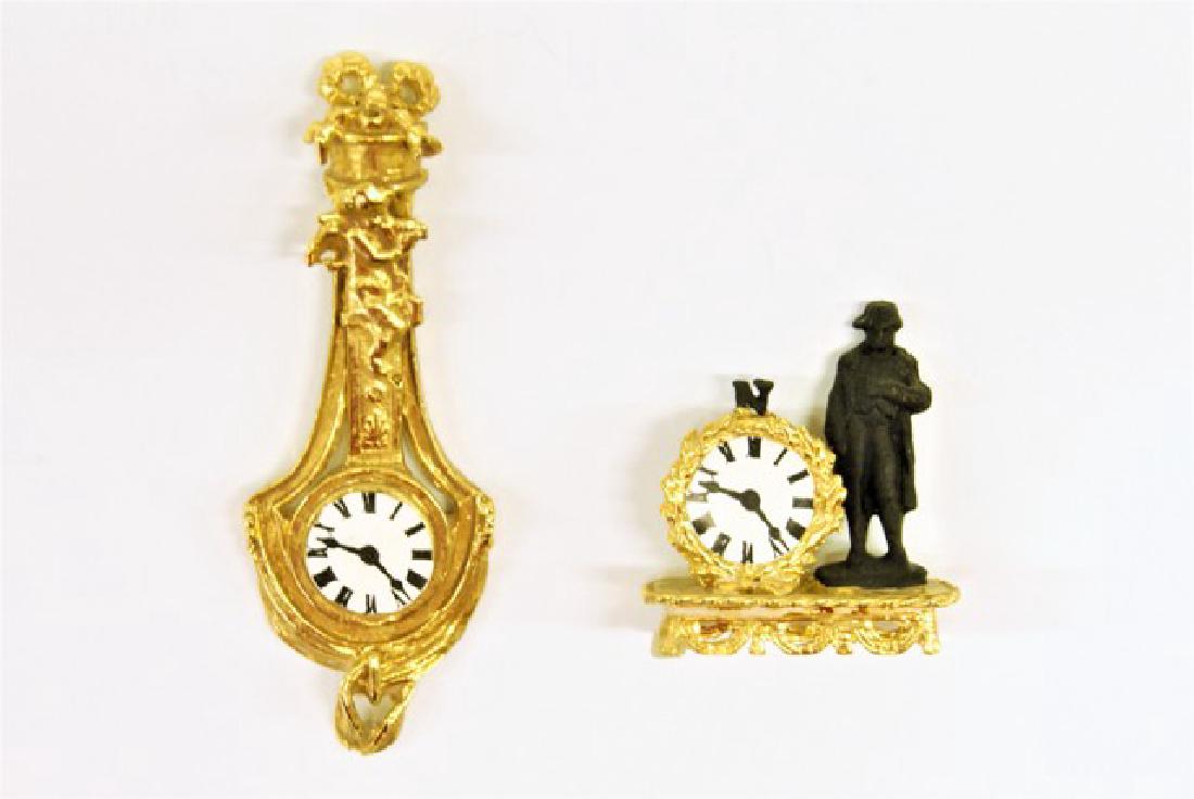Kupjack French Gilt Clocks (1 of 2)