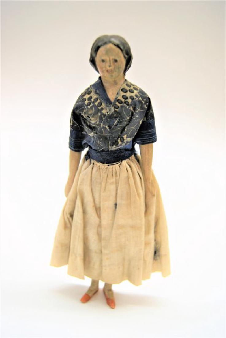 Antique Wooden Doll (1 of 4)