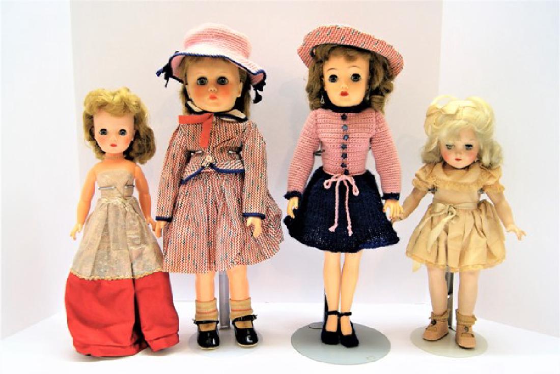 Four Hard Plastic and Rubber Dolls (1 of 1)