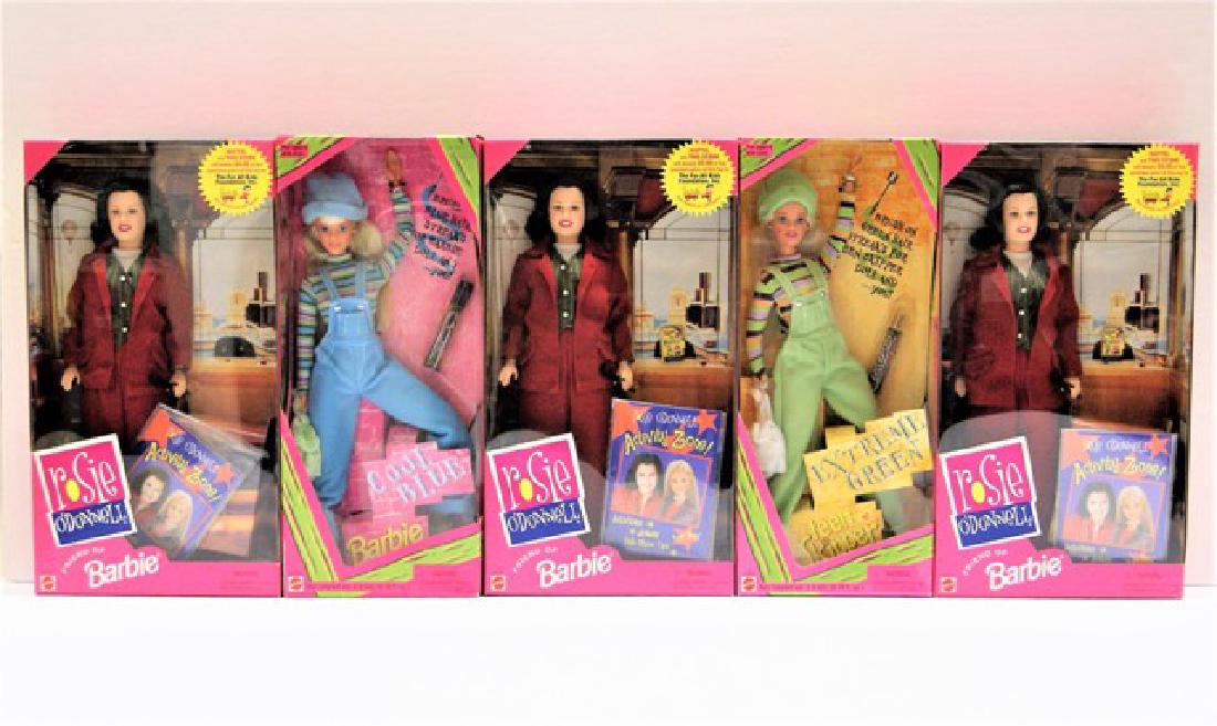 Three Rosie O donnell Dolls Skipper And Barbie
