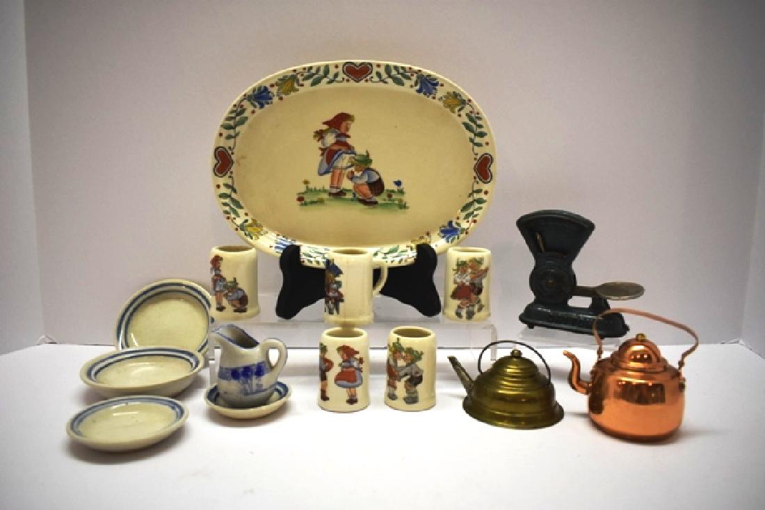 Bavarian Child's Mug Set, Dayton C.I. Scale, Etc. (1 of 1)
