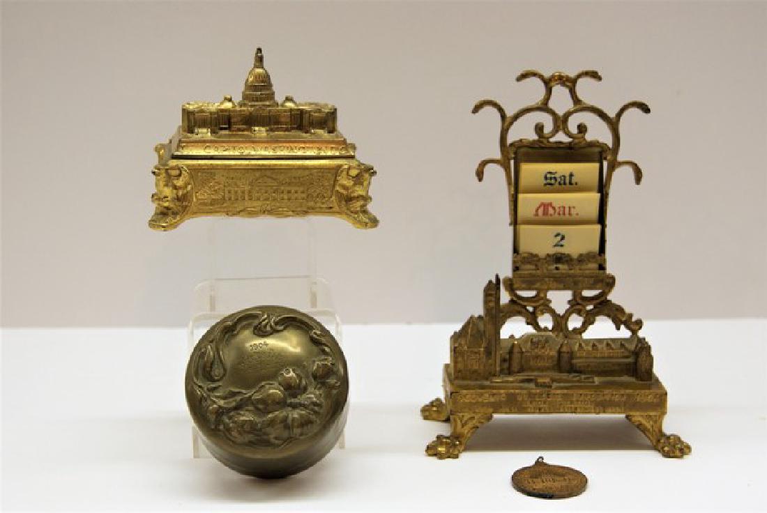 St. Louis World's Fair 1904 Brass Items (1 of 6)