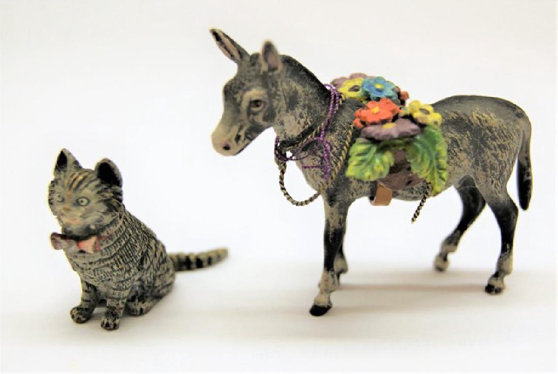 Vienna Bronze Donkey & Cat (1 of 3)