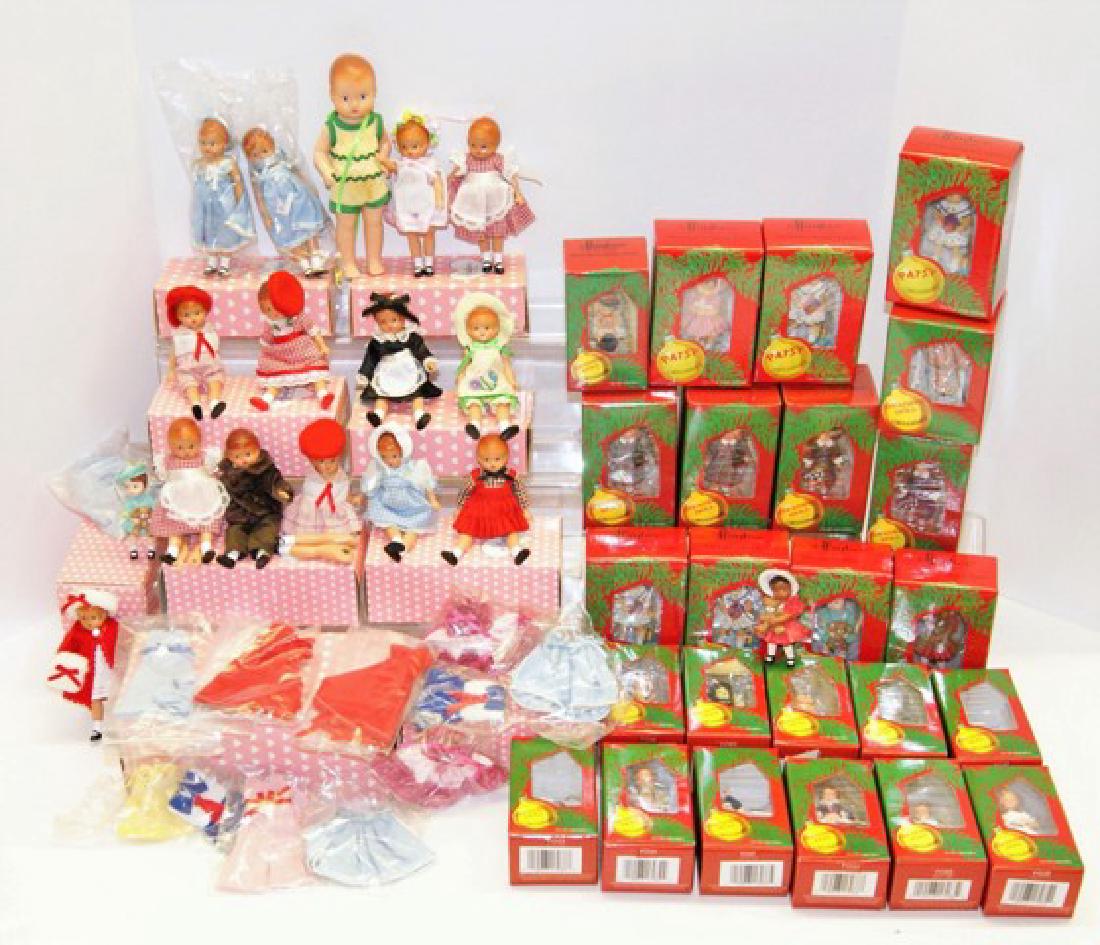 Large Lot of Contemporary Effanbee Miniature Dolls and (1 of 4)