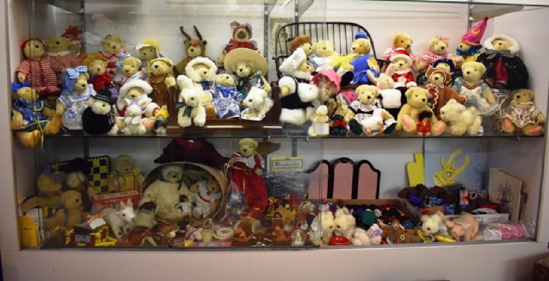 Two Shelves of Muffy Bears and accessories (1 of 10)
