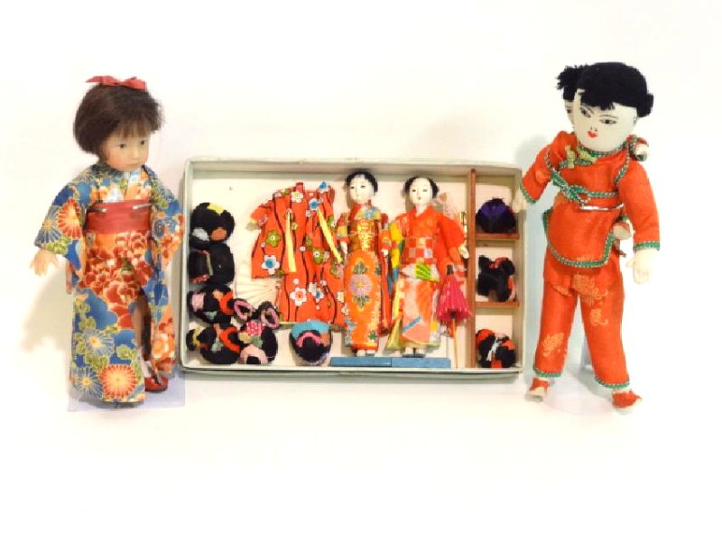 Oriental Doll Grouping (1 of 3)