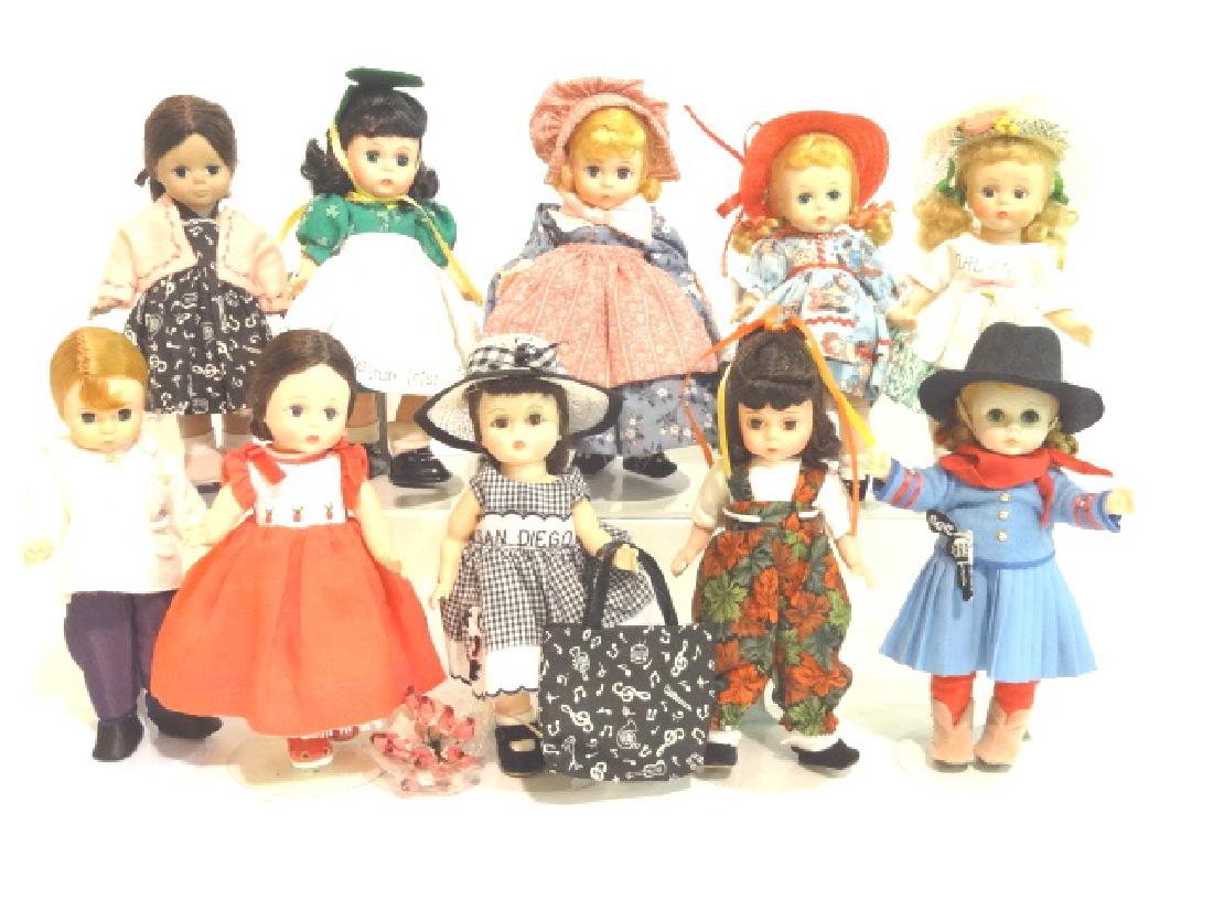 Ten Madame Alexander Eight Inch Dolls (1 of 3)