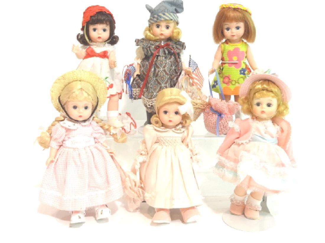 Six Madame Alexander Eight Inch Dolls (1 of 4)
