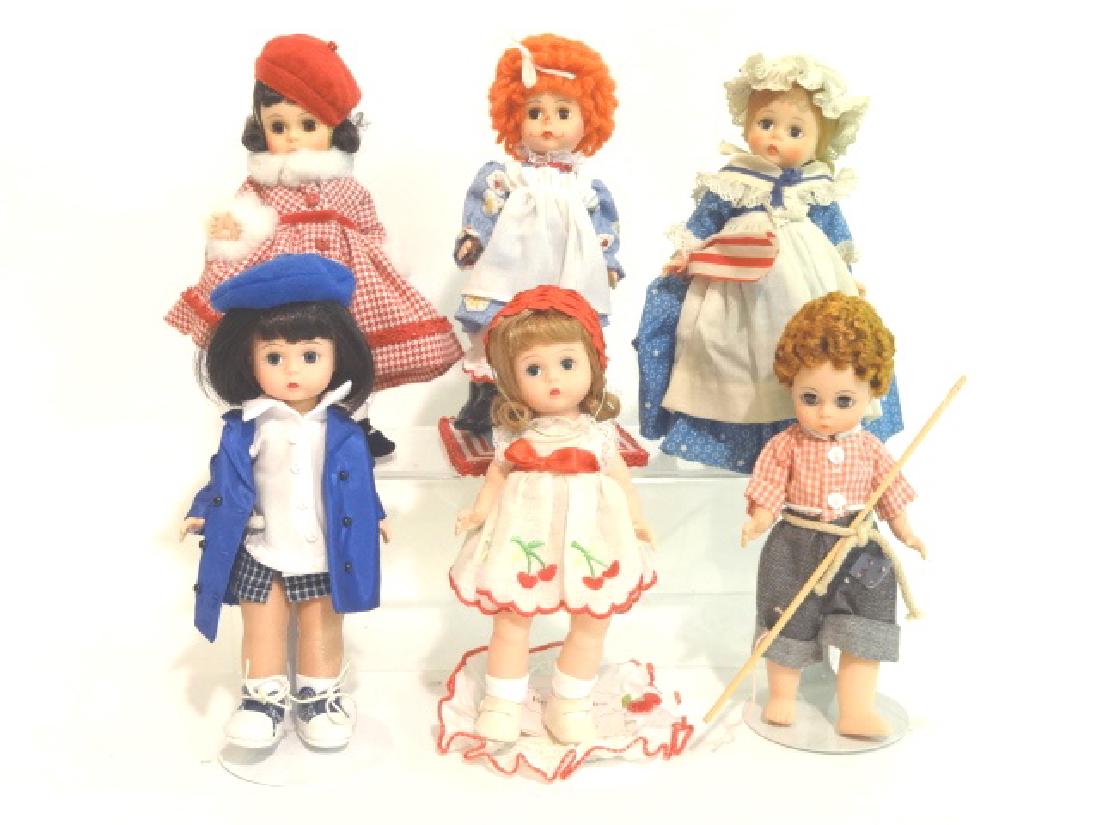 Six Madame Alexander Eight Inch Dolls (1 of 4)