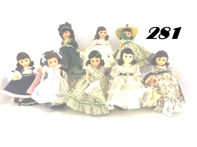 Eight - Eight Inch Scarlett Madame Alexander Dolls (1 of 1)