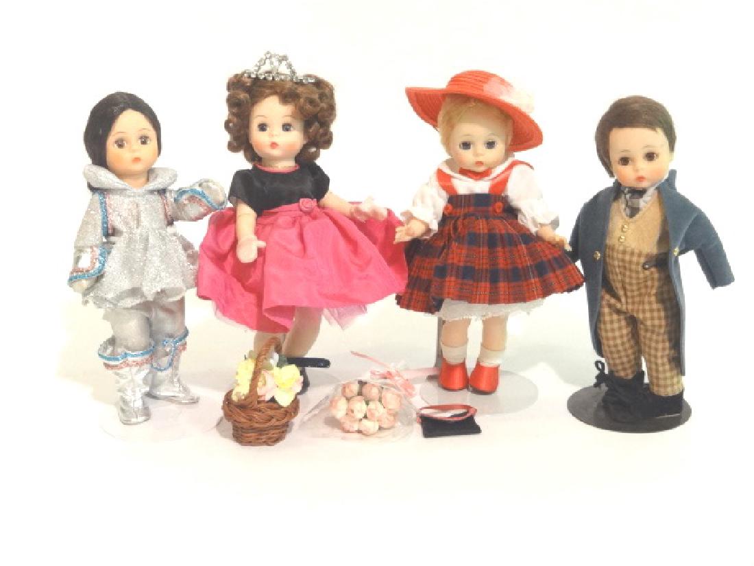 Four 8" Madame Alexander Dolls (1 of 1)