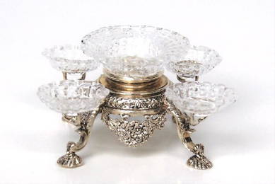 Acquisto Silver Epergne Dollhouse Miniature