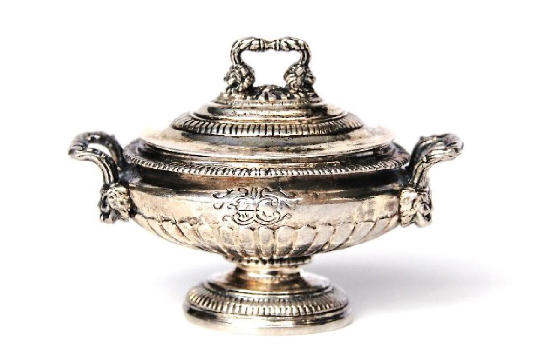 Obadiah Fisher Silver Covered Tureen Dollhouse (1 of 1)
