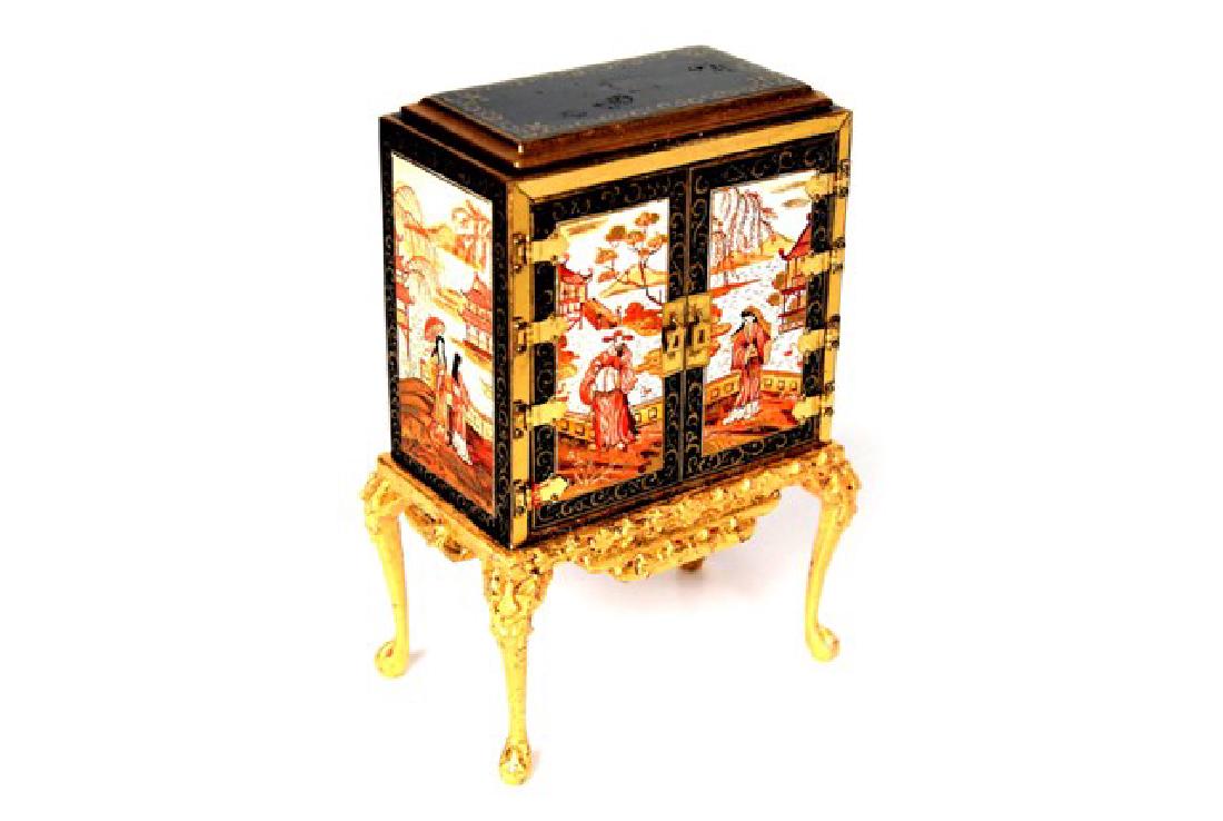 Rosemarie Torre Chinoiserie Collector's Cabinet (1 of 4)