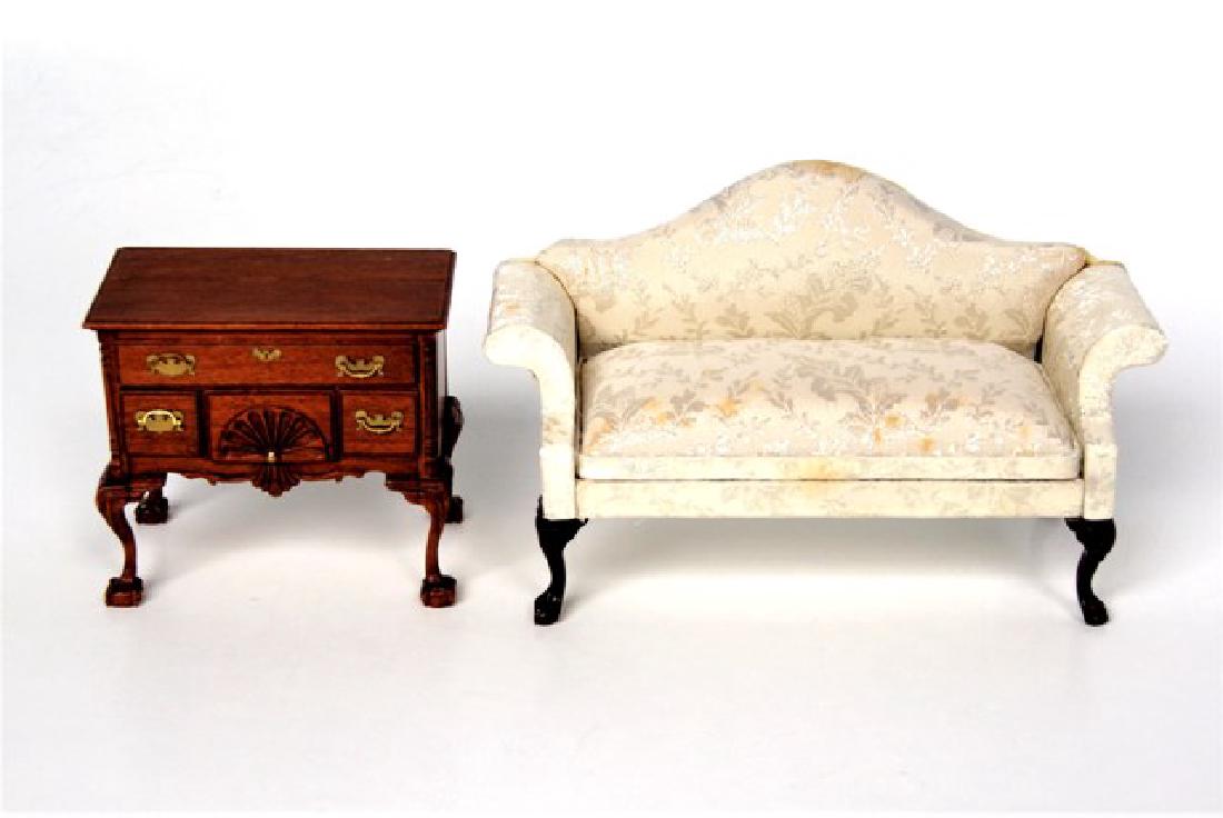 Drinkwater Lowboy & Sofa Dollhouse Miniatures (1 of 3)