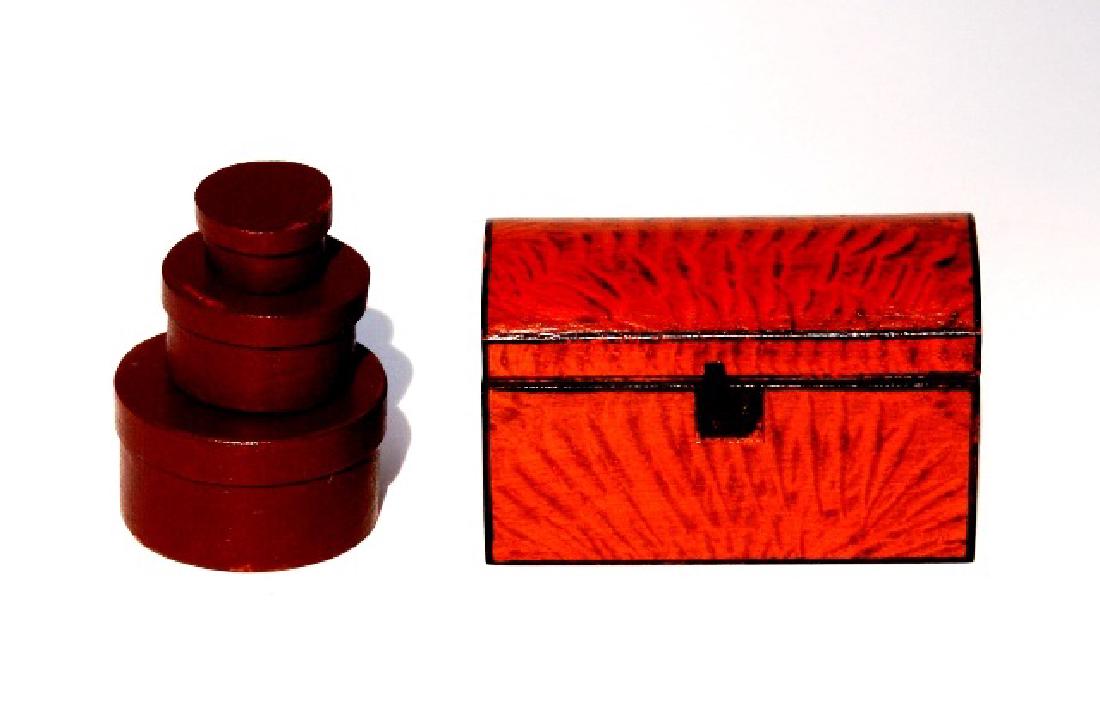 Renee Bowen Trunk & Boxes Dollhouse Miniatures (1 of 2)