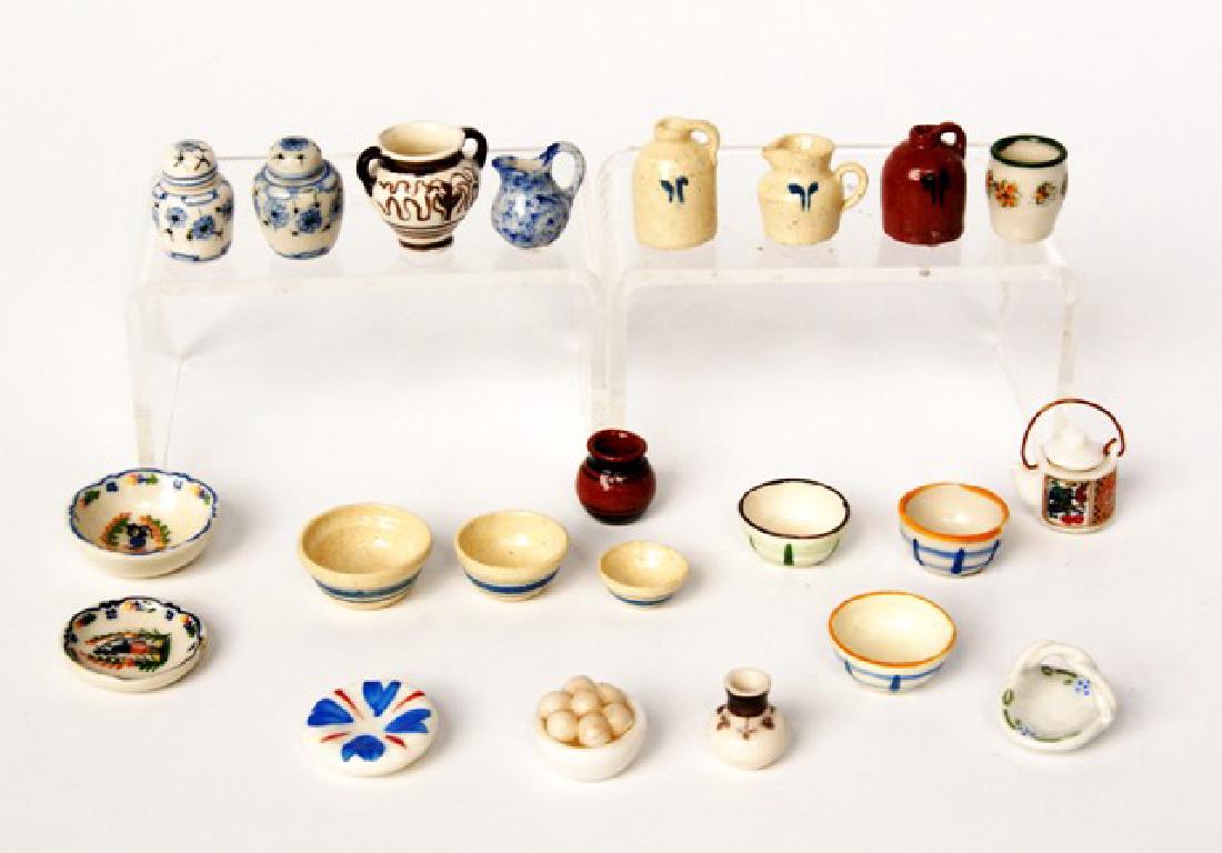 Large Lot of Dollhouse Ceramics (1 of 2)