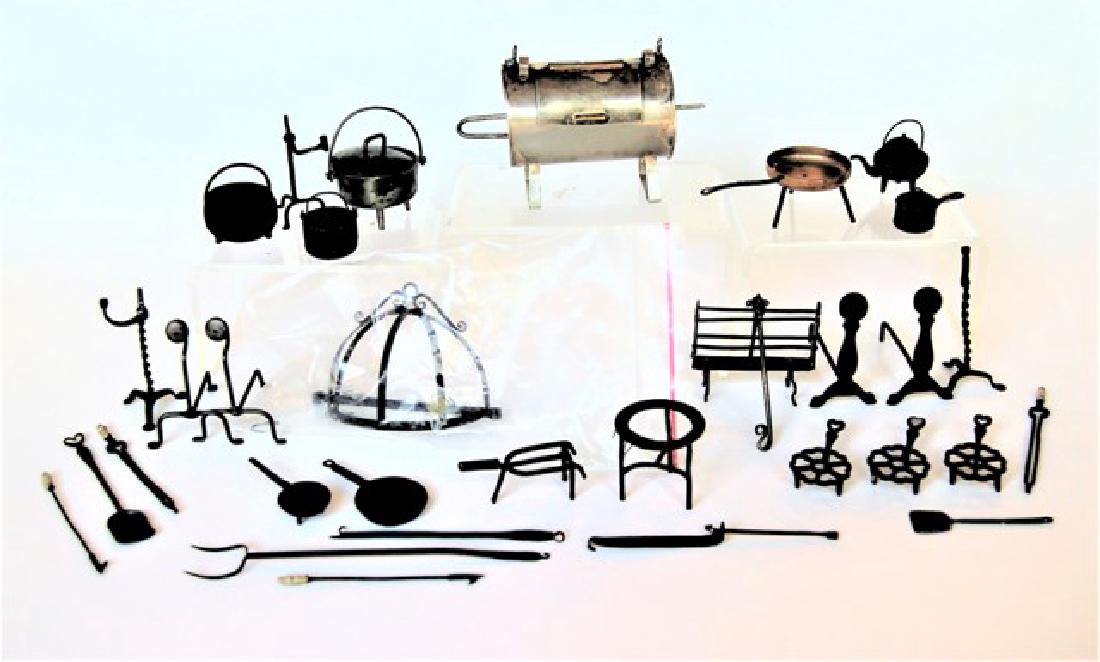 Dollhouse Metal Kitchen Cooking Accessories (1 of 1)