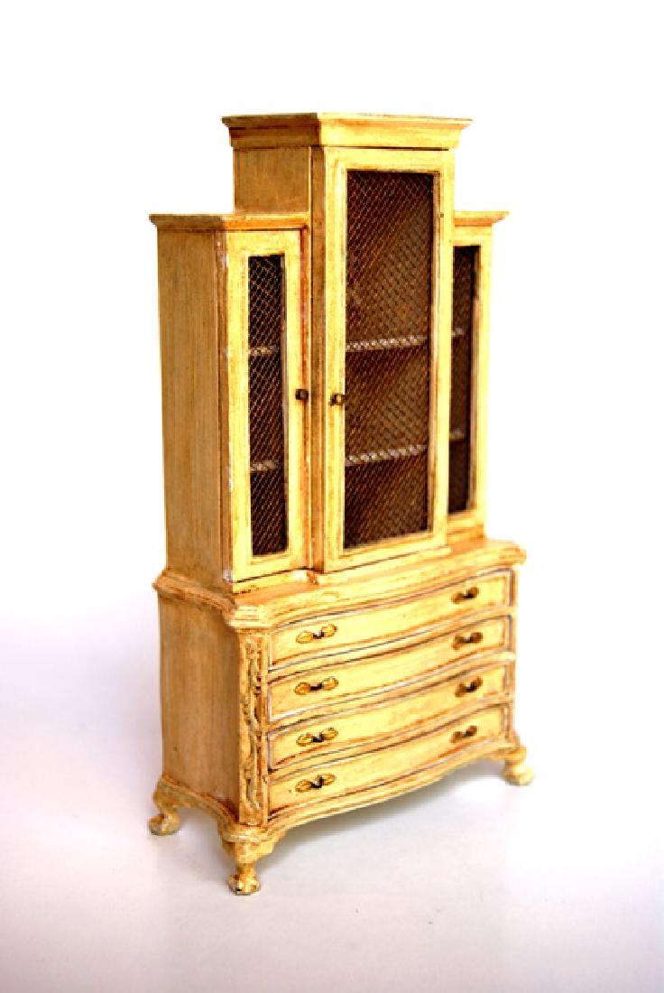 June Clinkscales China Cabinet for Dollhouse (1 of 2)