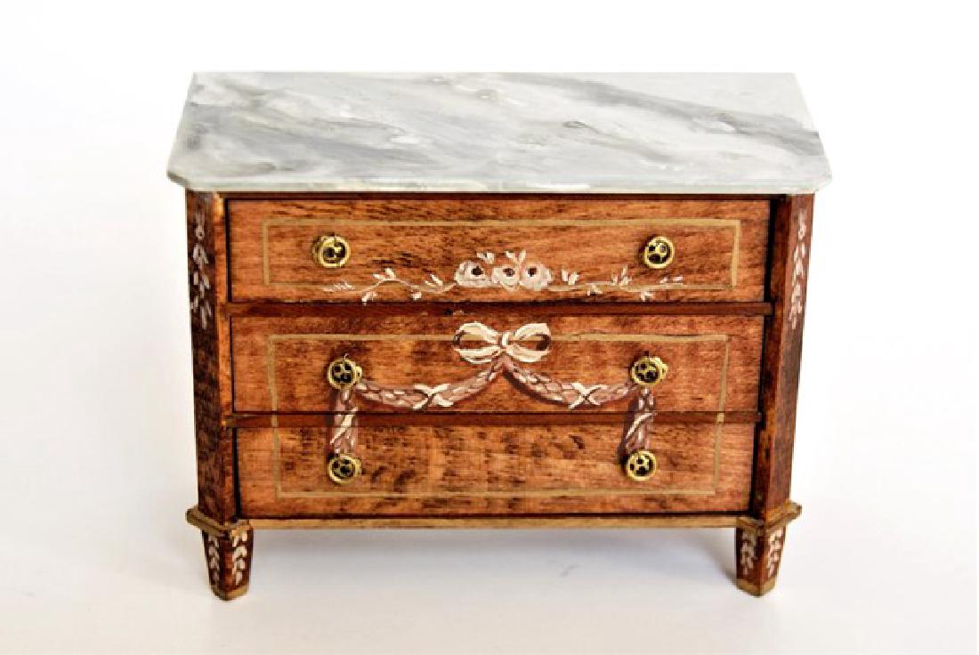 Charlotte Hunt Painted Dresser for Dollhouse (1 of 2)