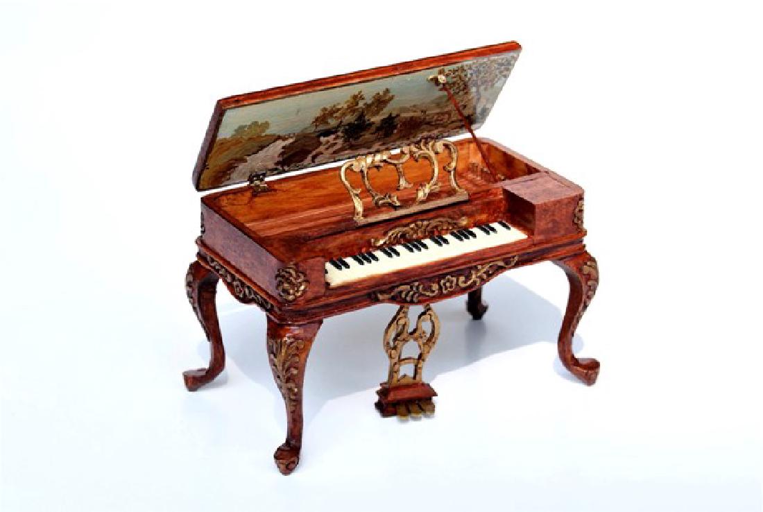 Elizabeth Andrews Square Piano for Dollhouse (1 of 4)