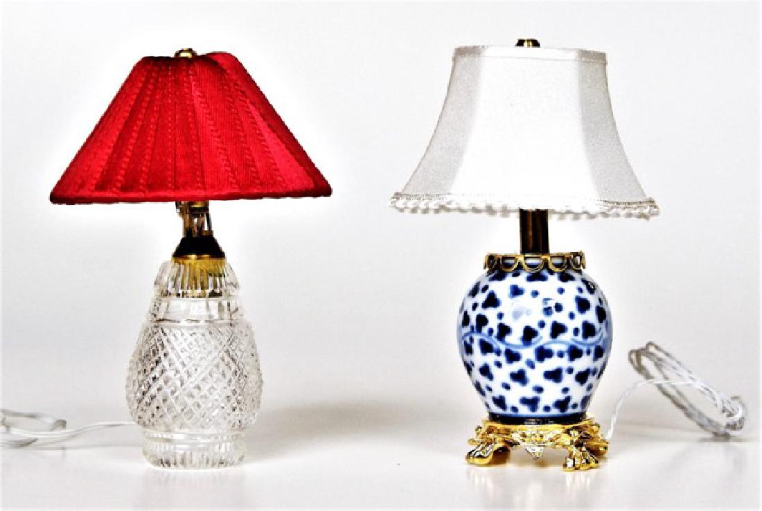 Two High Quality Table Lamps for Dollhouse (1 of 1)
