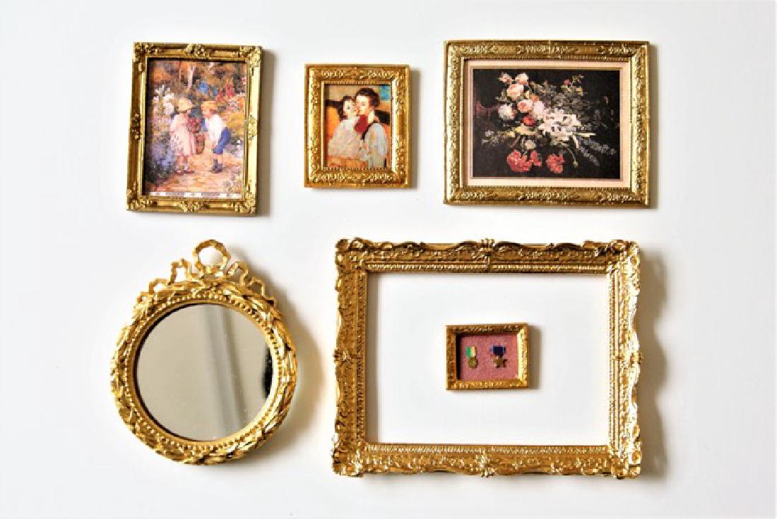 John Hodgson & Others Brass Frames for Dollhouse (1 of 1)