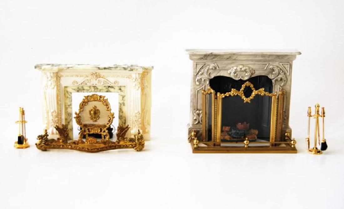 Dollhouse Fireplace Mantels & Accessories (1 of 5)