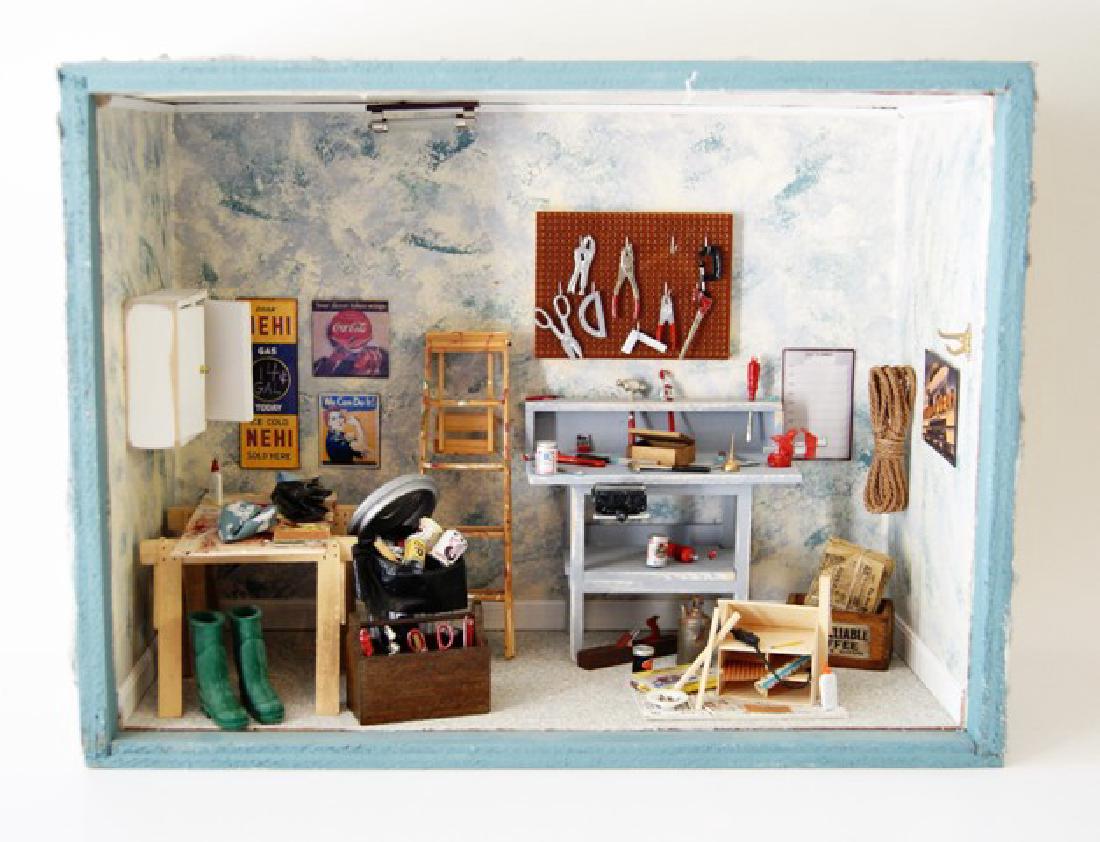 Workroom Diorama Room Box (1 of 2)