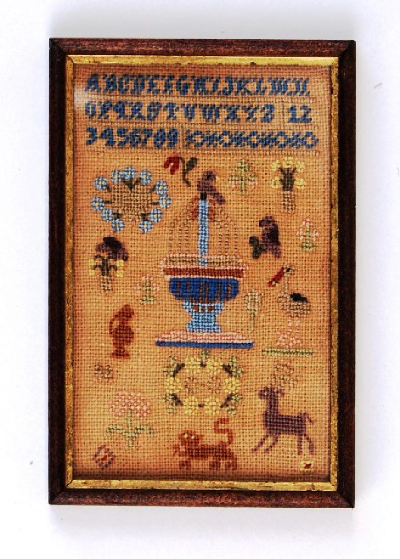 Karen Garfen Miniature Sampler (1 of 1)