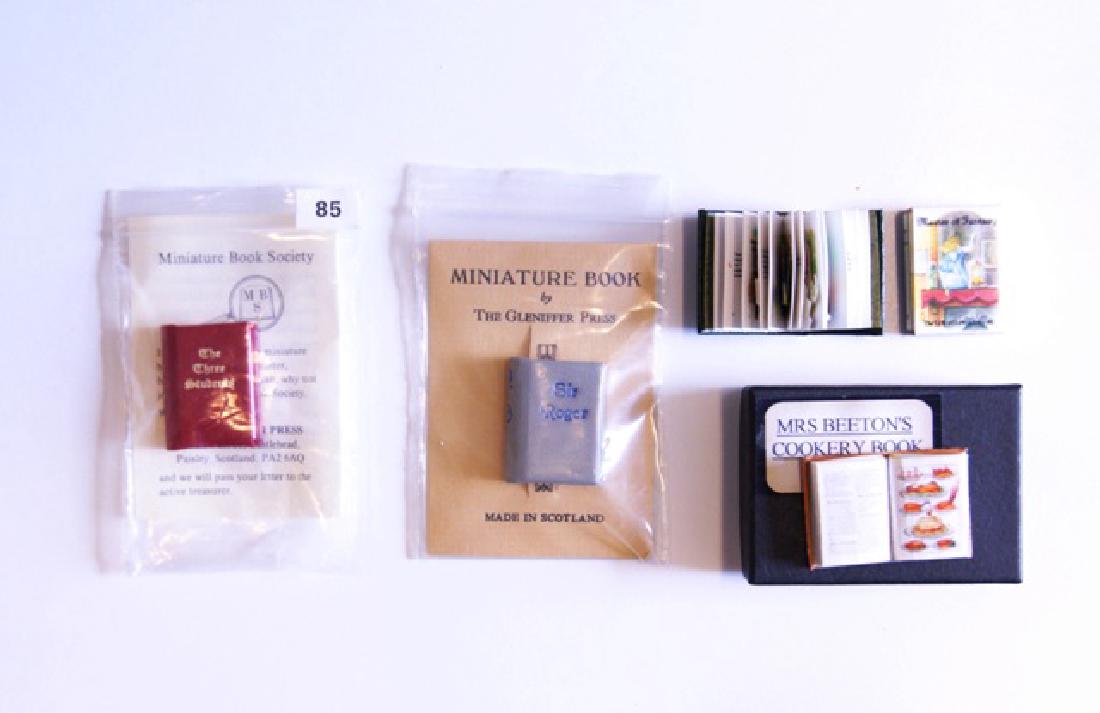Printed Miniature Books by Various Artists (1 of 1)