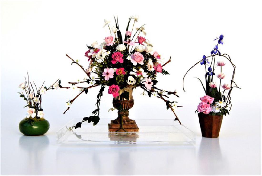 Three Artisan Miniature Floral Arrangements (1 of 1)