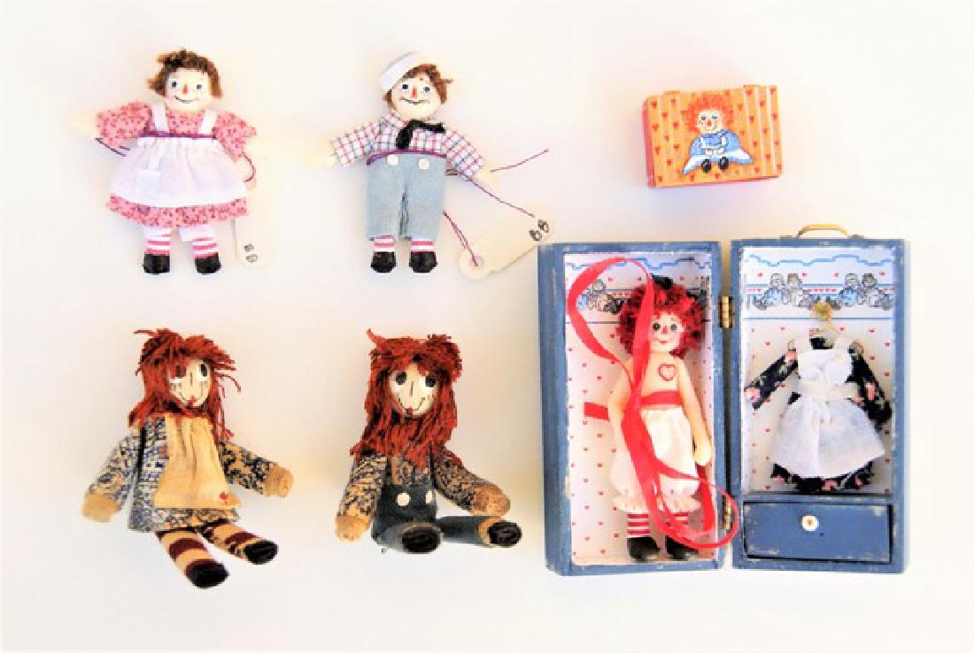 Artisan Raggedy Ann Miniatures (1 of 2)