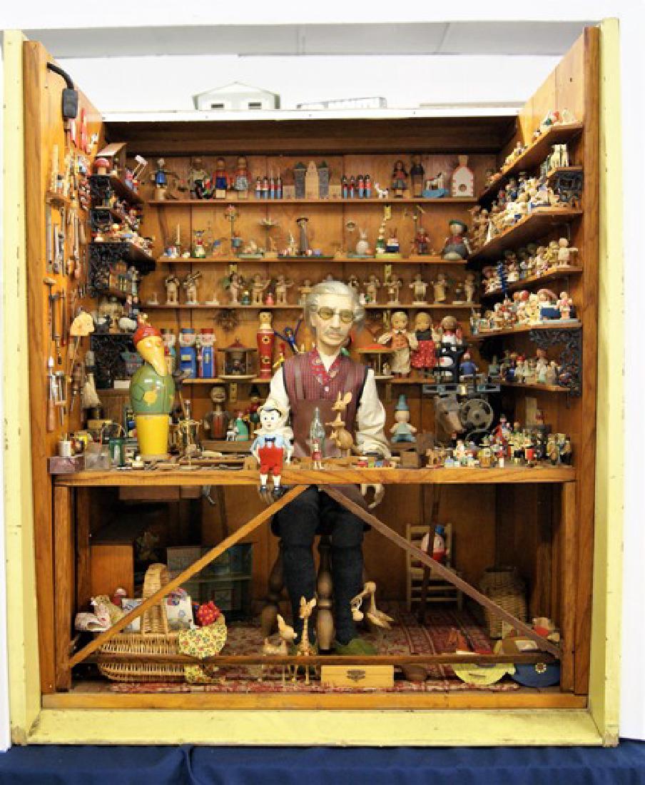 Mister Geppetto & Pinocchio Mott's Museum Room Box (1 of 9)