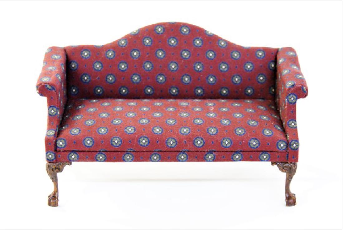 Gail Steffey Chippendale Sofa Miniature (1 of 2)